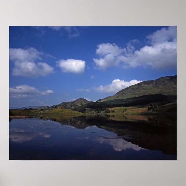 Poster Cartão postal Loch Lubhair Scotland (Frente)