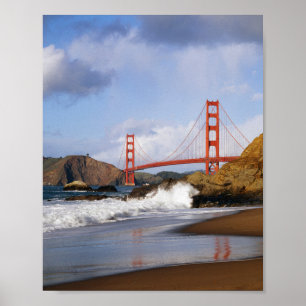 Poster Cartão postal Vintage San Francisco