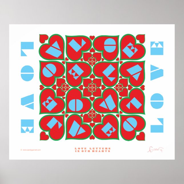 Poster Cartas de Amor (Frente)