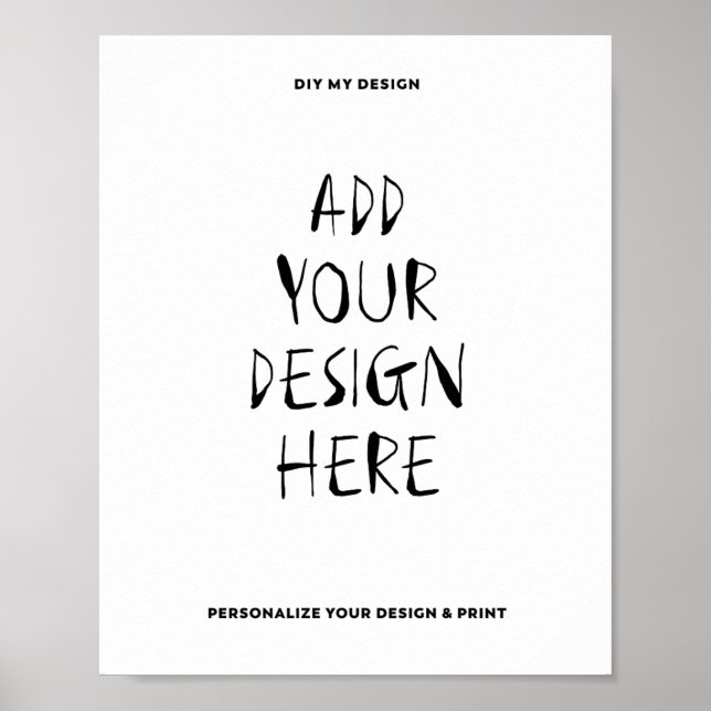 Poster Cartaz 20x25 cm - Retrato (Frente)