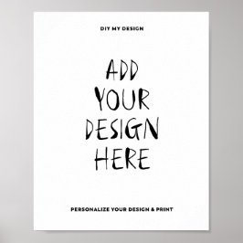 Poster Cartaz 8x10 - Retrato