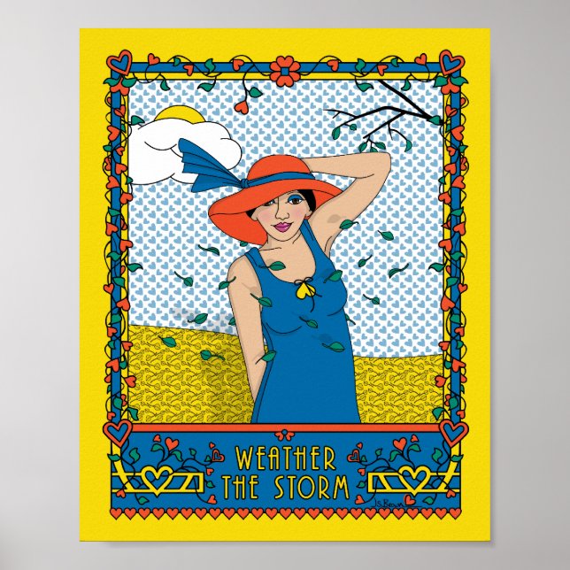 Poster Cartaz 8x10 Weather The Storm_B (Frente)