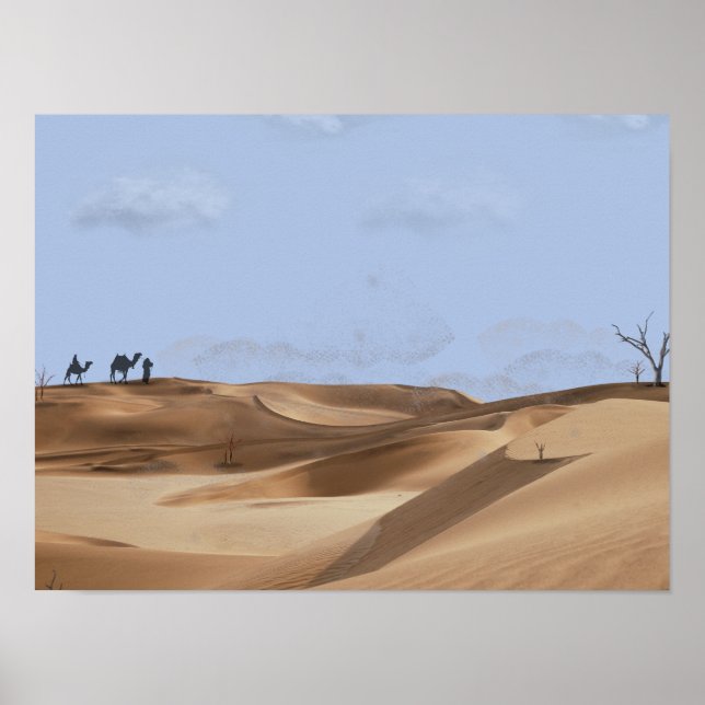 Poster Cartaz Alma do Deserto (Frente)