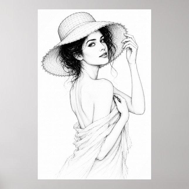 Poster Cartaz Anastasia Summer Lines (Frente)