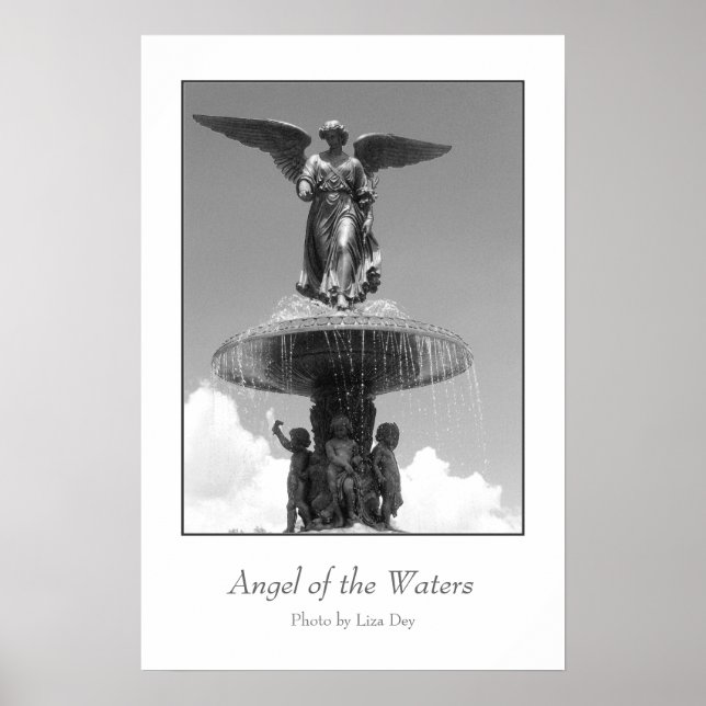 Póster Cartaz 'Anjo das Águas' (Frente)