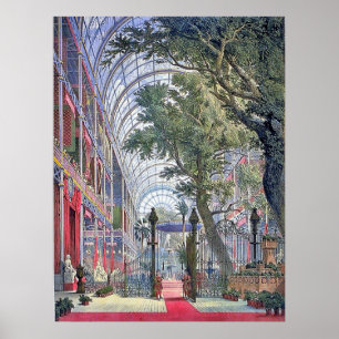 Póster Cartaz Antigo da Exposição de Londres