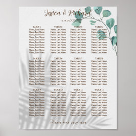 Poster Cartaz Aquarela Eucalipto