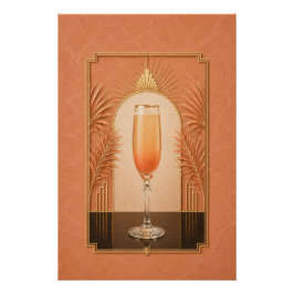 Póster Cartaz Art Déco Bellini | Arte de Bar