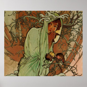 Poster Cartaz Art Nouveau