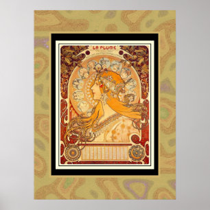 Poster Cartaz Arte Vintage Plakat Mucha