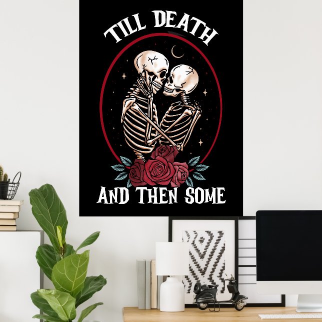 Poster Cartaz Até que a Morte (Escritório em casa)