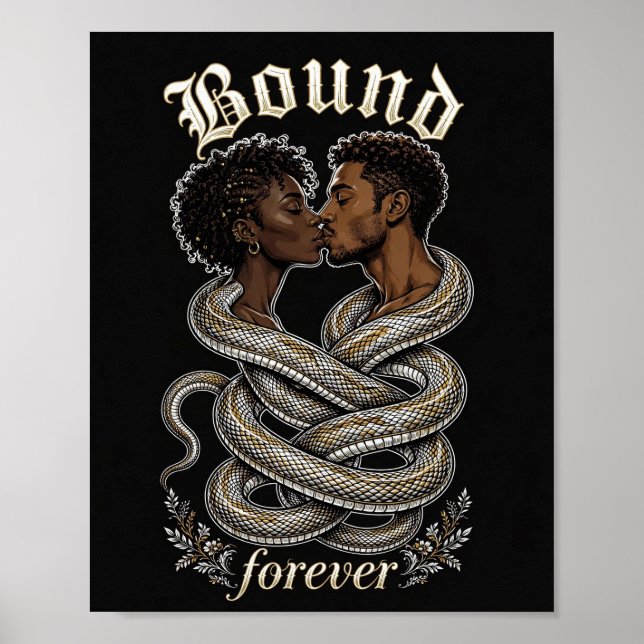 Poster Cartaz Autografado Bound Forever (Frente)