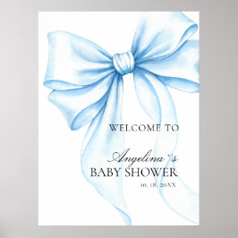 Poster Cartaz  Baby showerv arco delicado.