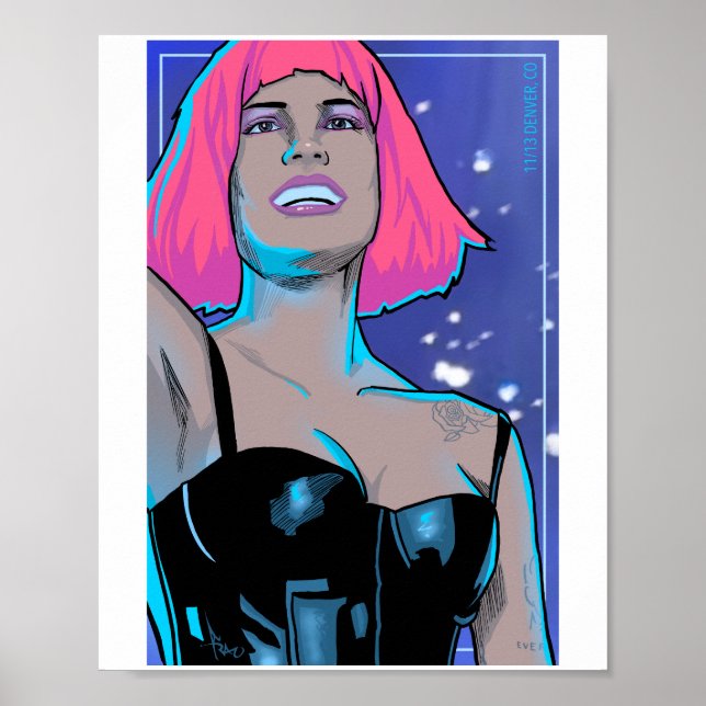 Poster Cartaz Badlands Denver (Frente)