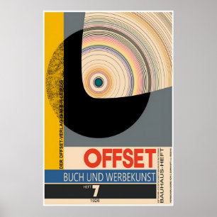 Poster Cartaz Bauhaus Joost Schmidt Arte de Capa de Revis