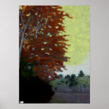 Cartaz Birch By The Lake