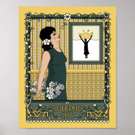 Póster Cartaz Celebrando a Vida_C_8x10