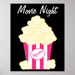 Póster Cartaz cinematográfico amanteigado quente clássi
