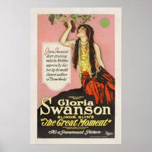 Póster Cartaz cinematográfico de Gloria Swanson Jesse