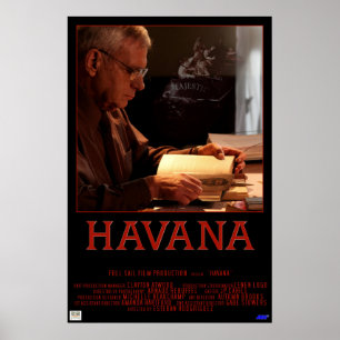 Póster Cartaz cinematográfico de Havana