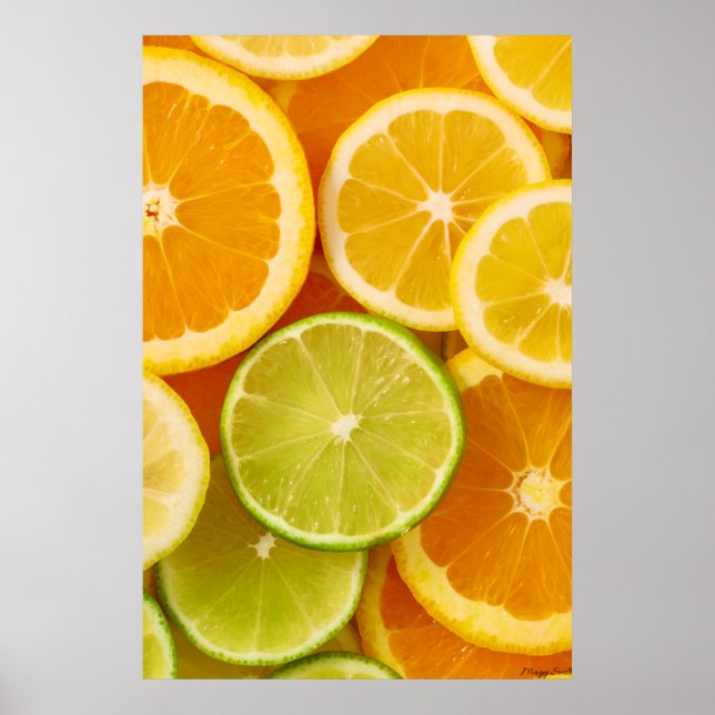 Poster Cartaz Citrus Symphony (Frente)