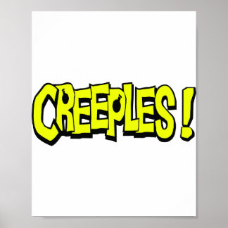Poster cartaz Creeples
