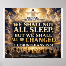 Cartaz cristão do versículo bíblico de 1 Coríntios