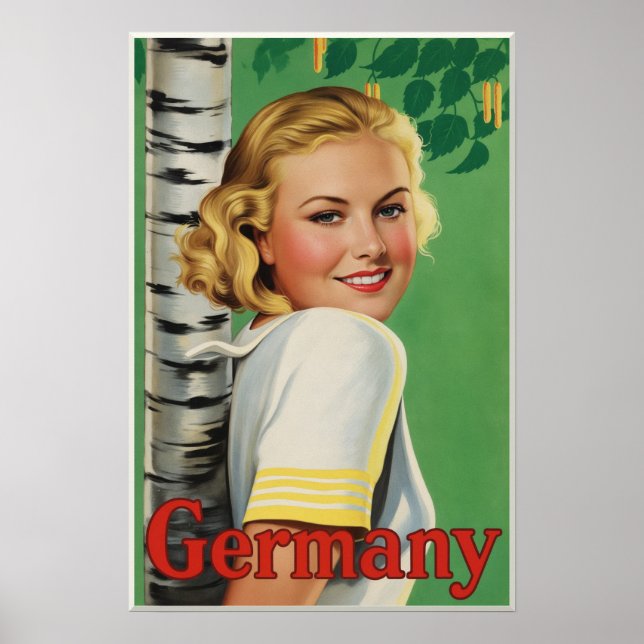 Poster Cartaz da Alemanha  (Frente)