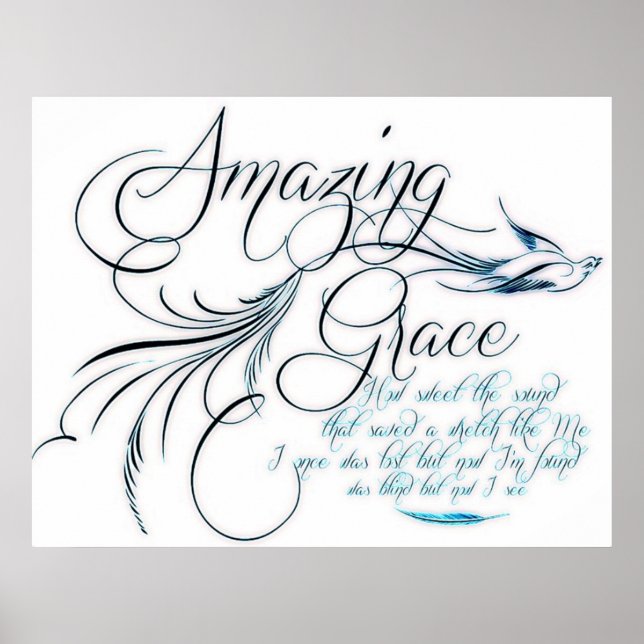 Poster Cartaz da Amazing Grace (Frente)