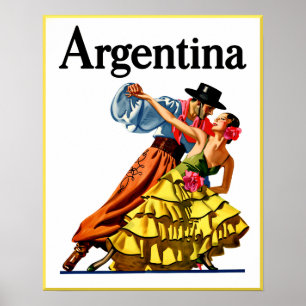 Poster Cartaz da Argentina