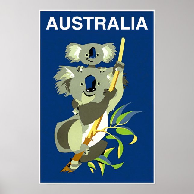 Poster cartaz da Austrália (Frente)