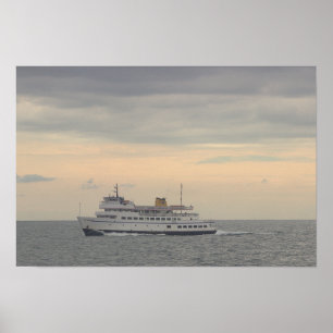 Poster Cartaz da Balsa da Ilha Block