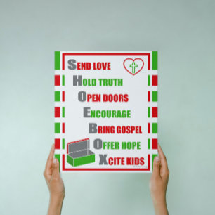 Poster Cartaz da Caixa de Sapato da MadeCreatively