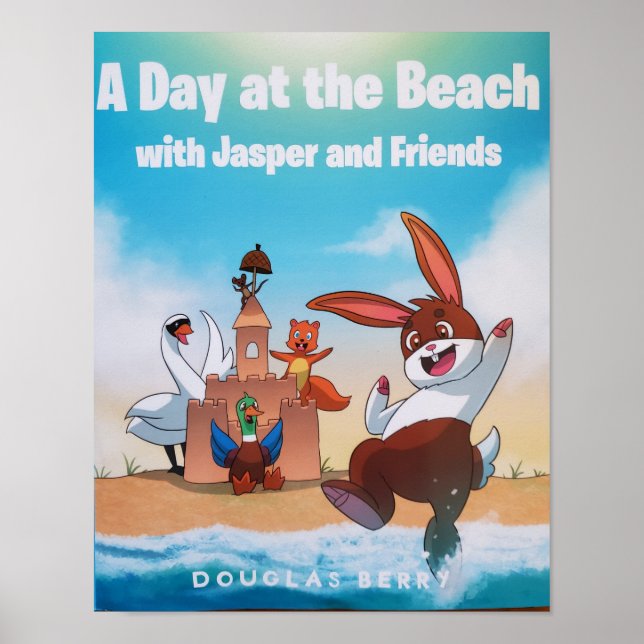 Poster cartaz da capa do livro Jasper-n-Friends (Frente)