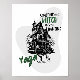 Poster Cartaz da Casa Yaga
