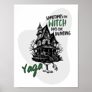 Poster Cartaz da Casa Yaga