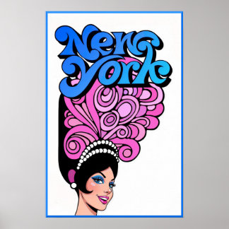 Poster Cartaz da cidade de Nova York