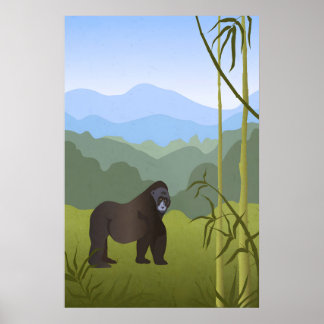 Poster Cartaz da Creche Ruanda