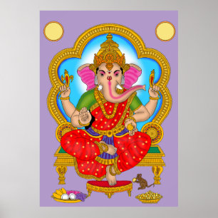 Poster Cartaz da Deusa Vinayaki