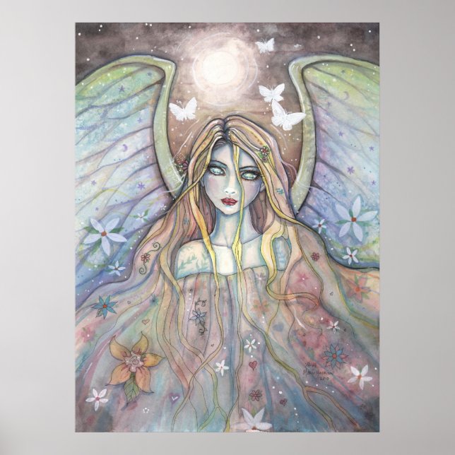 Póster Cartaz da Fada Anjo Esperança por Molly Harrison (Frente)