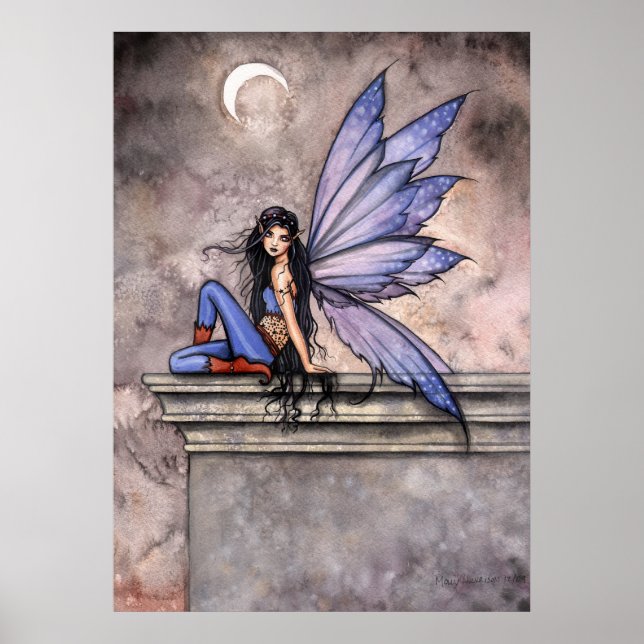 Póster Cartaz da Fada Periwinkle por Molly Harrison (Frente)