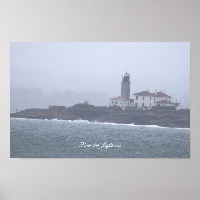 Poster Cartaz da Farol Beavertail (Frente)