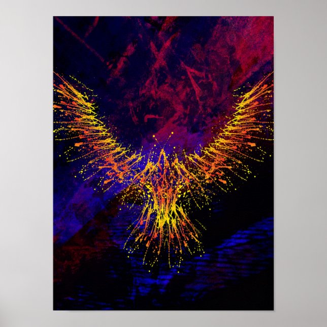 Poster Cartaz da Fenix Ascendente (Frente)