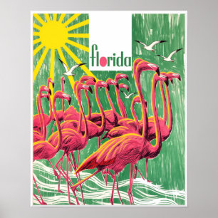 Poster Cartaz da Flórida