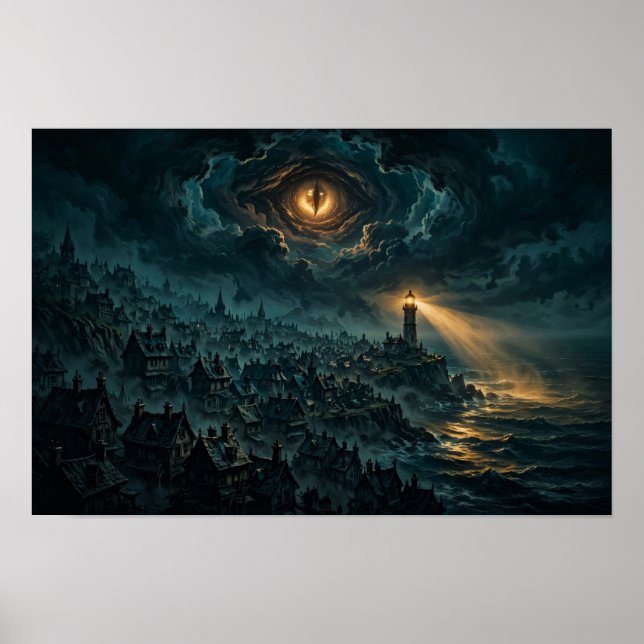 Poster Cartaz da Ilha das Testemunhas (Frente)