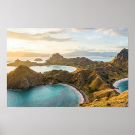 Poster Cartaz da Ilha de Padar