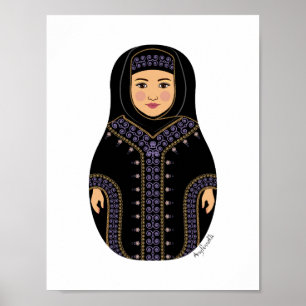Poster Cartaz da Matryoshka Saudita