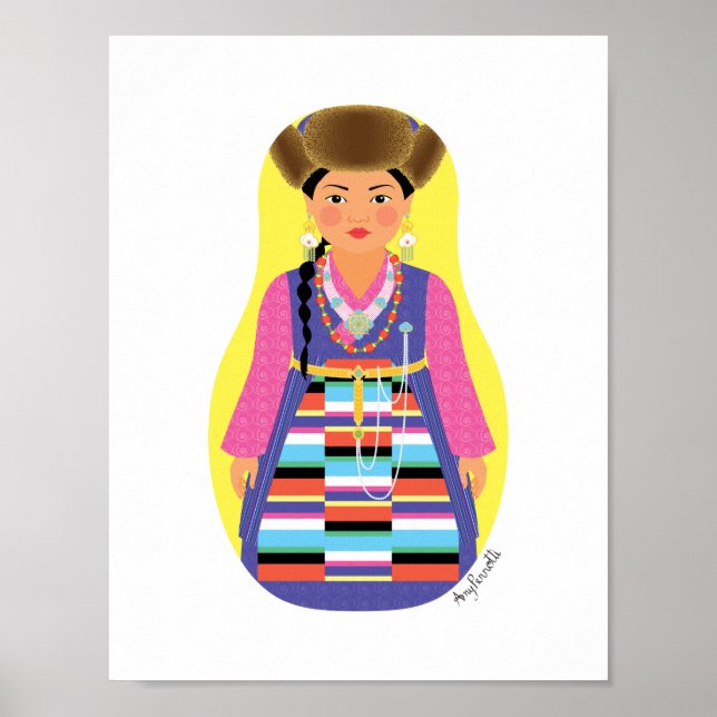 Poster Cartaz da Matryoshka Sherpa (Frente)