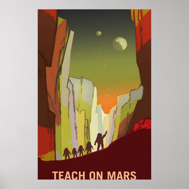 Poster Cartaz da NASA STS-123 Space Shuttle Deixando a IS (Frente)