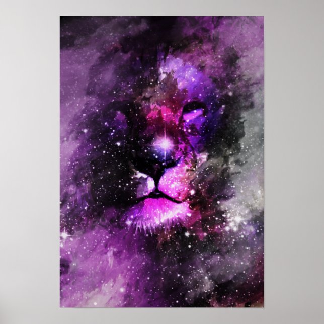 Póster Cartaz da Nebulosa do Leão (Frente)